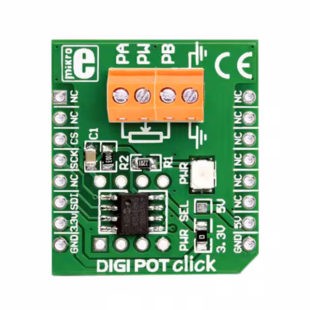 MIKROE-923 MikroElektronika  Cartes d'évaluation - Cartes d'extension Cartes filles